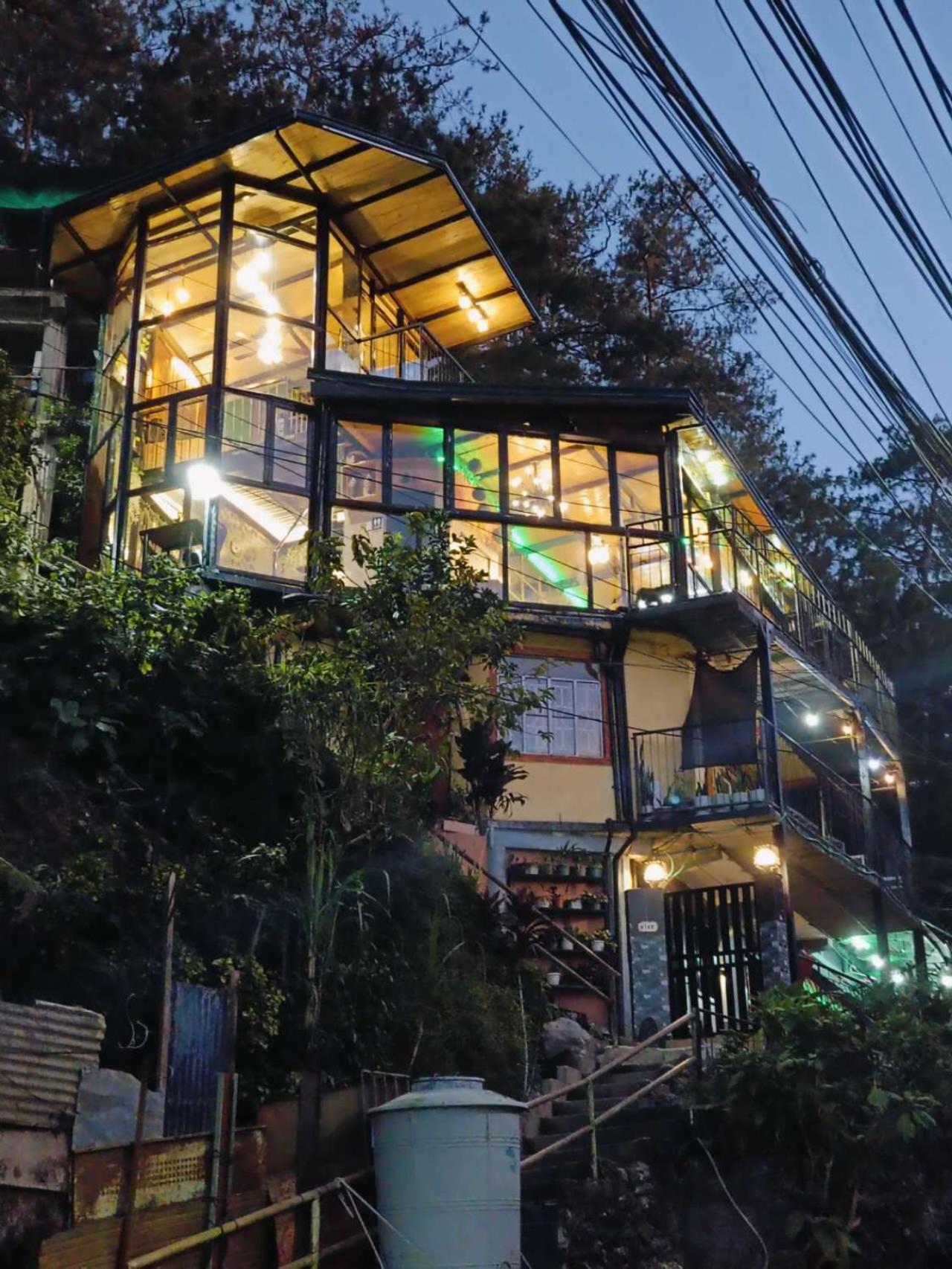 Holyghost Veranda Baguio Transient Guest House 42 Step Rooftop Baguio City Eksteriør billede