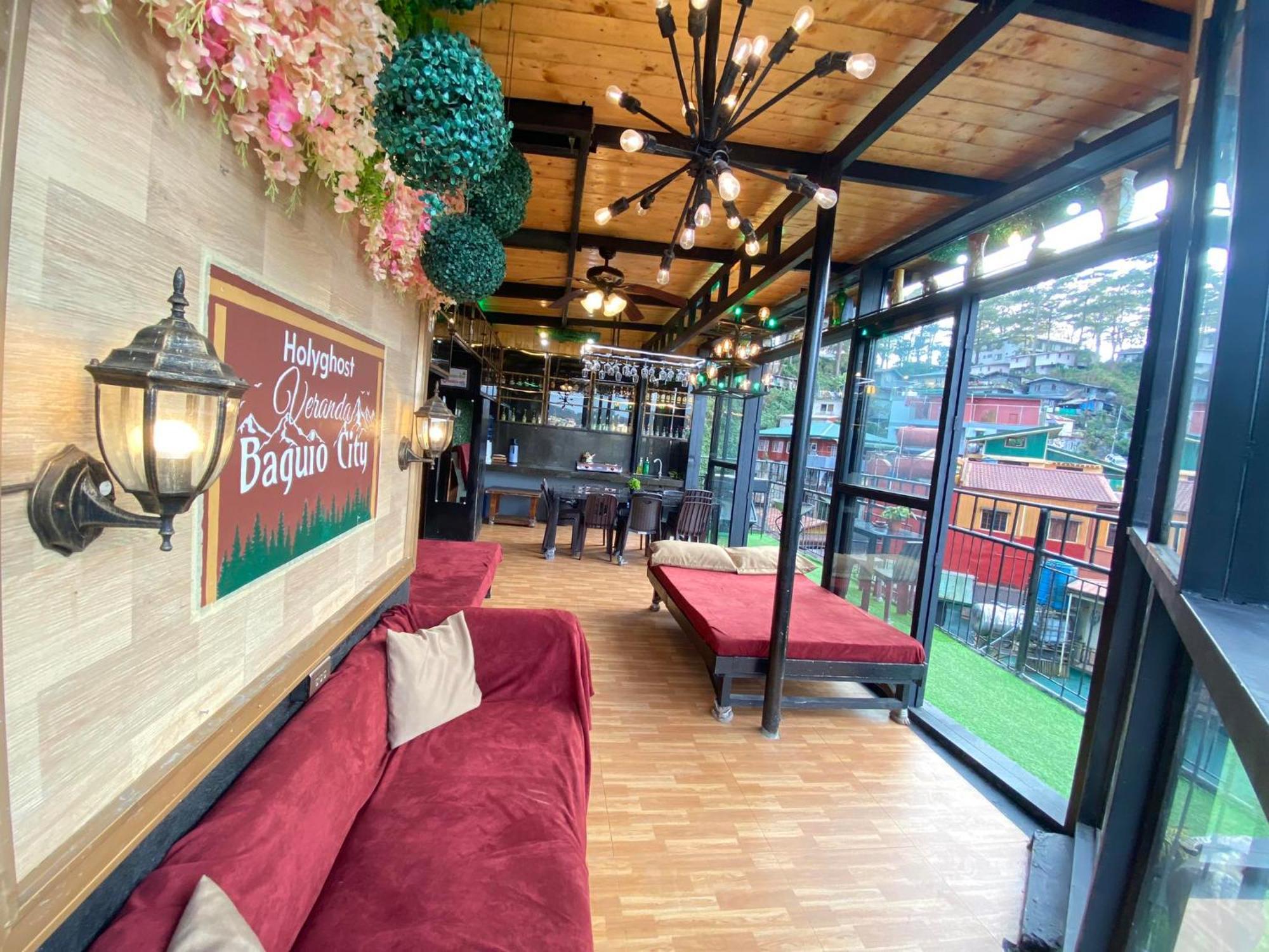 Holyghost Veranda Baguio Transient Guest House 42 Step Rooftop Baguio City Eksteriør billede