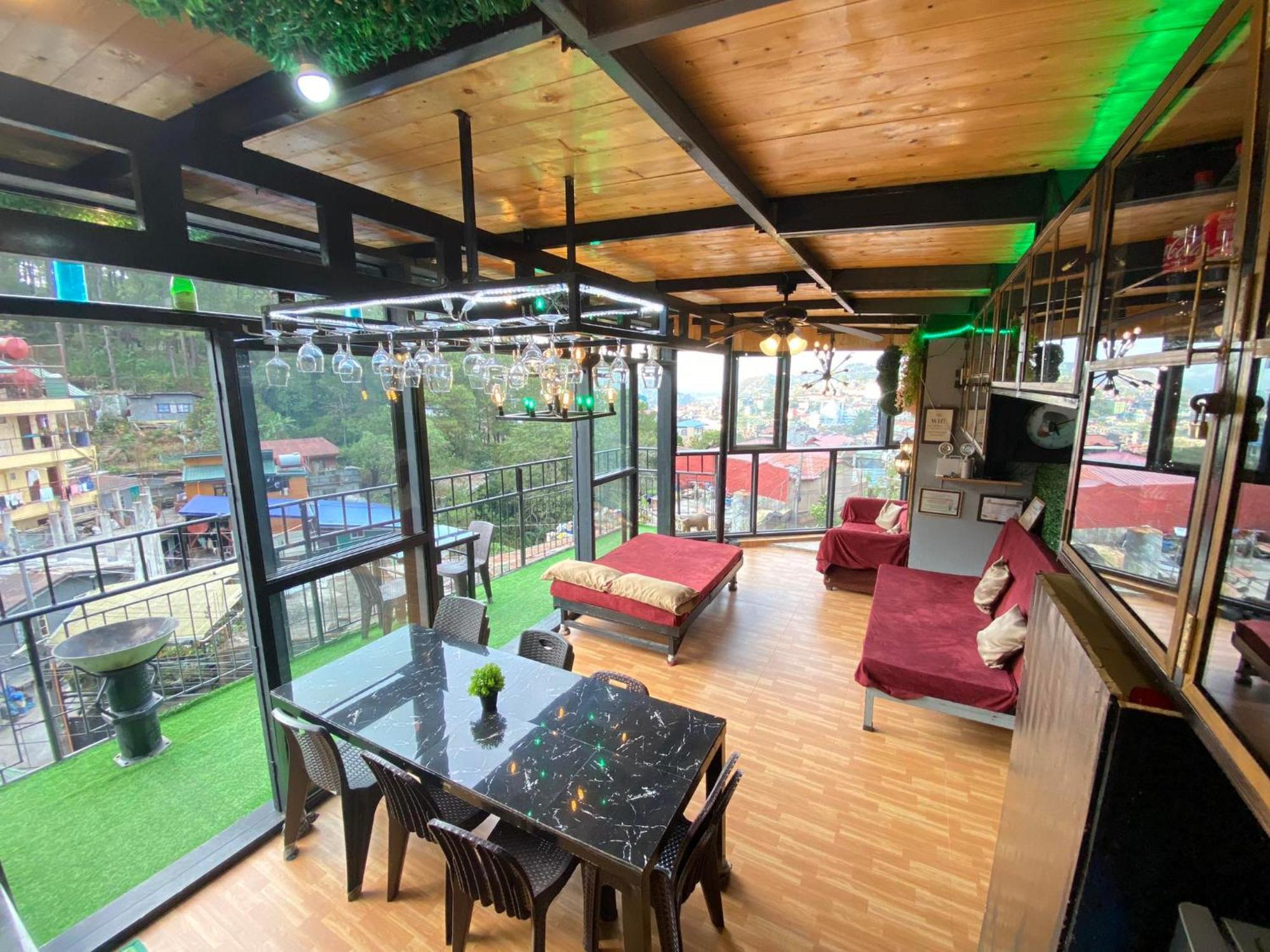 Holyghost Veranda Baguio Transient Guest House 42 Step Rooftop Baguio City Eksteriør billede